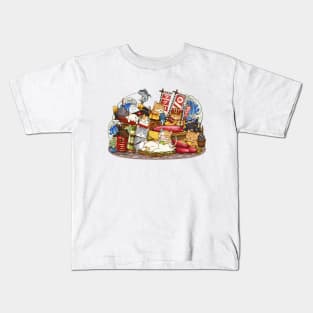 Cat Maguro Sushi Workshop Kids T-Shirt